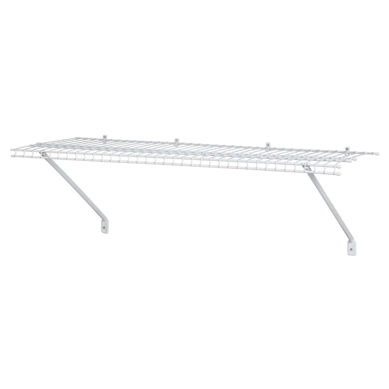 Wire Shelf Kit 48" W x 12" D, White